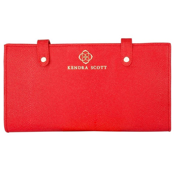 Kendra Scott Handbags - Kendra Scott Jet Set travel and jewelry folio